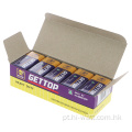 Bateria GETTOP Padrão Regular Carbono Zinco 9V 6F22